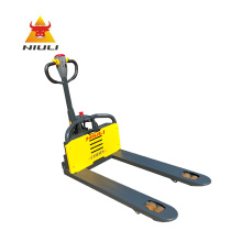 NIULI Handling Forklift Lithium powered Hydraulic Pallet Jack 1.5t 1500kg Capacity Li-ion Motorized Full Electric Pallet Truck